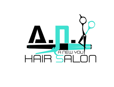 Logo Design Hair Saloon 3d animation app art branding design flat graphic design icon illustration illustrator logo logo design minimal typography ui ux vector web website