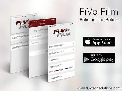 FiVo Film - Policing the police android app camera design development ios iphone ui ux