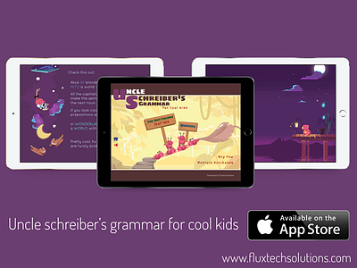 Uncle Schreiber's Grammar for Cool Kids android app application design development interface ios material mobile ui user ux