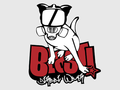 Blast Streetwear Logo branding logo