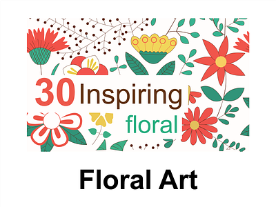 Floral Art 3d animation art branding graphic design logo motion graphics ui