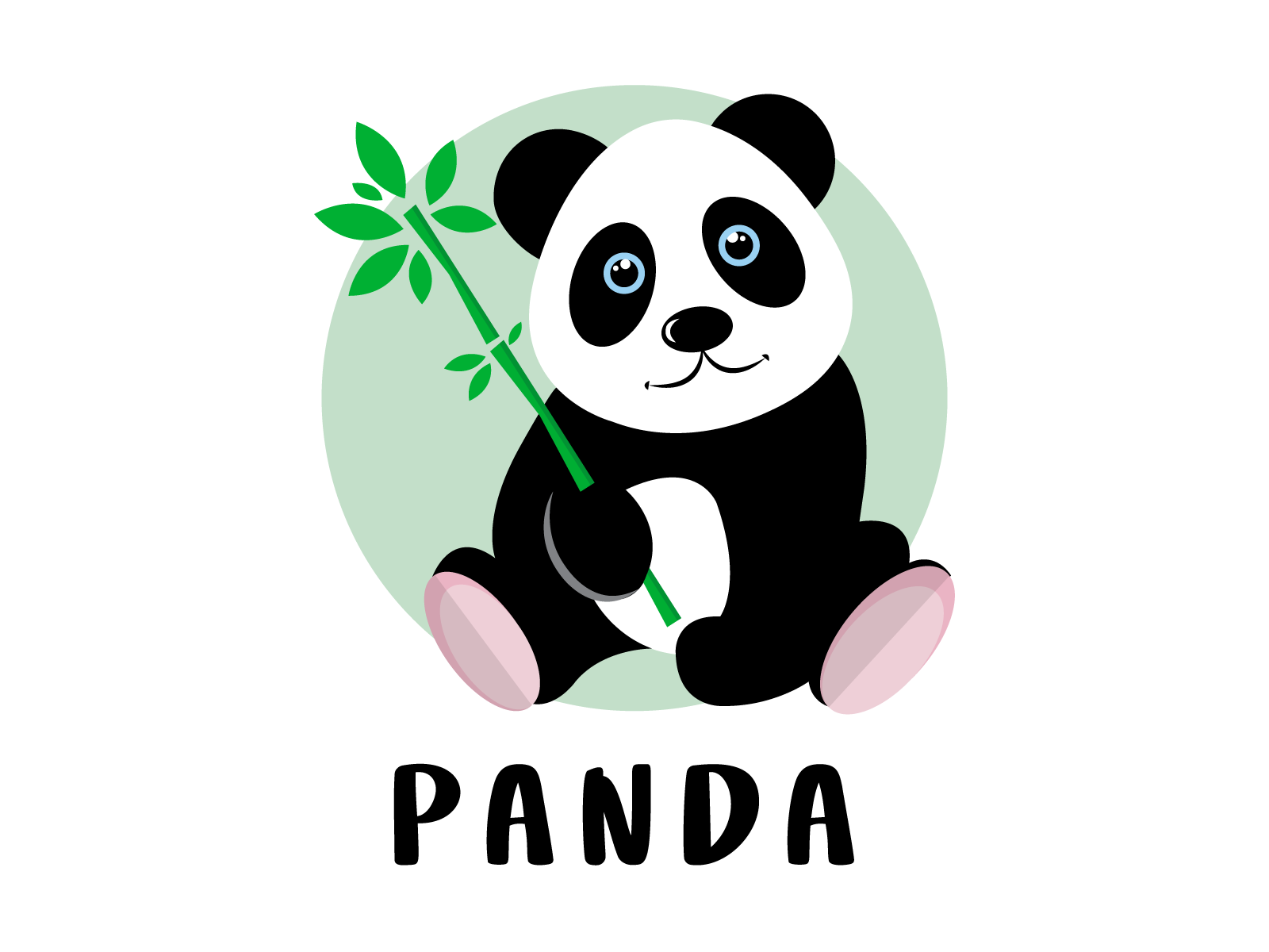 Panda Logo by Saqib Islam on Dribbble