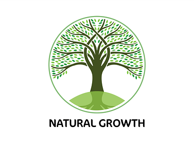 Natural Growth 3d animation branding design graphic design logo logo design motion graphics ui