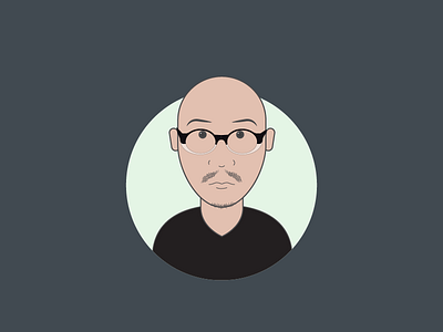 Ru Chou avatar character icons illustration modern profile vector