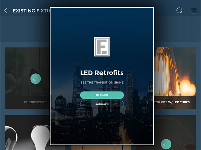 Financial Energy Management android creative design flat ios ios tablet app led minimal tablet design ui ux design