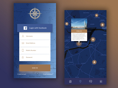 Thames luxury charters app design mobile design mobile designs thames ui ux design