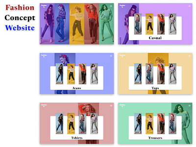 Fashion Concept Website