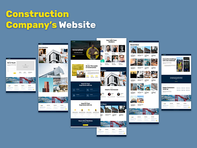 Construction Company's Website