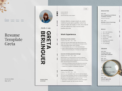 CV Resume branding curriculum vitae cv design cv resume cv template design illustration job resume cv resume template