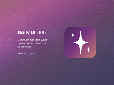 Daily UI 005 - App Icon Stellarium