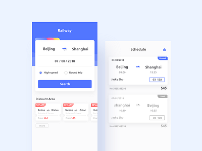 Railway Ticket Booking