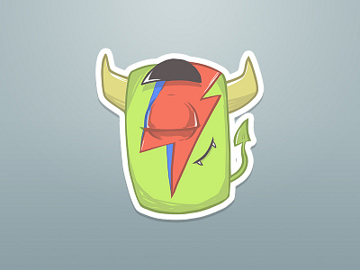 Bowie Sticker stickers stickers for imessage stickers for messengers