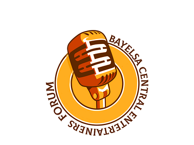 Bayelsa Central Entertainment Forum Logo graphic design illustration logo
