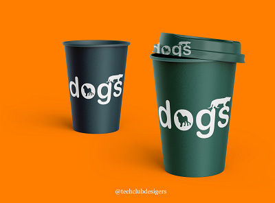 Dogs Cup3 branding graphic design