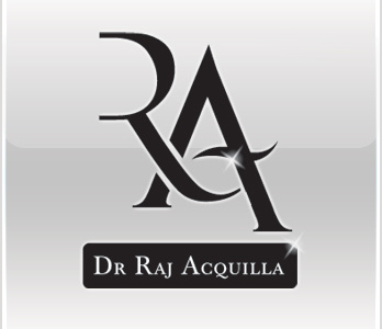 Raj Acquilla Logo Design