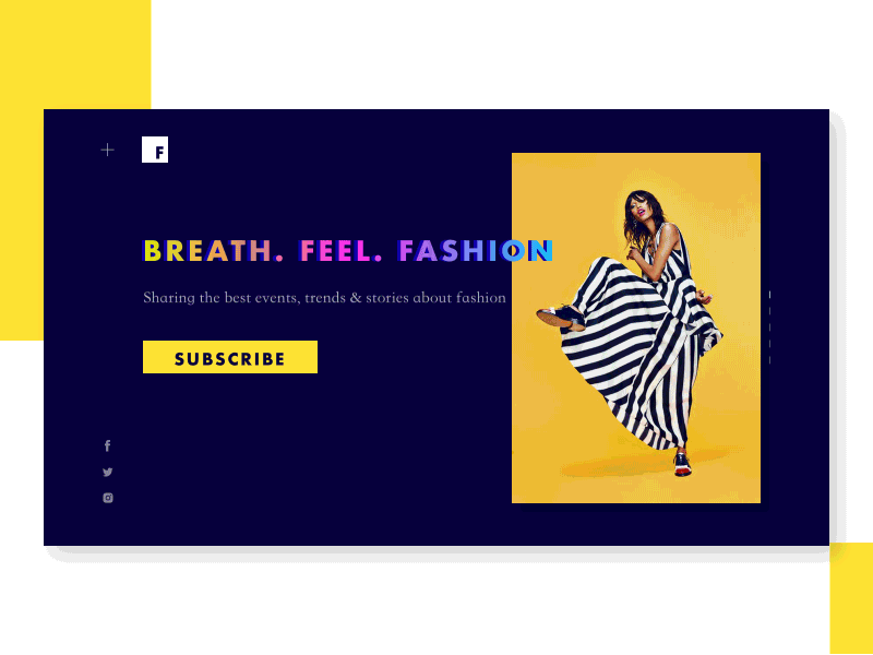 Love Fashion after effects animation app colours design gradient landing page one page website sketch ui ux website