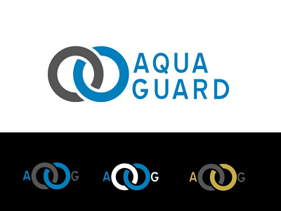 Aqua Guard Logo Concept branding design graphic design illustration logo typography
