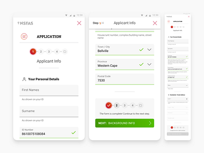 NSFAS - App - Application Form