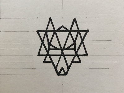 Wolf Logomark Sketch