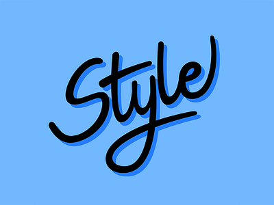 'Style' Lettering