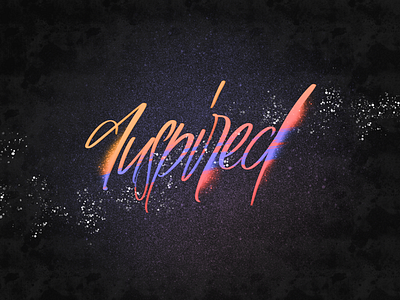 'Inspired' Lettering