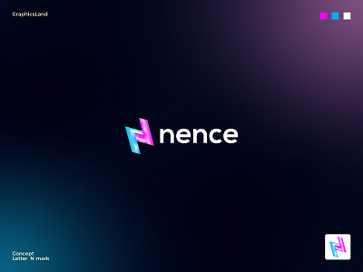 Letter N logo concept
Nence logo