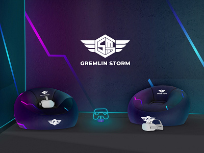 Gaming logo Name: GREMLIN STORM a1 esports logo app app logo branding creative gaming logo design freefire gaming logo gaming letter logo gaming logo graphic design gremlin storm gremlin storm logo gsm letter logo gsm logo kapshi logo logo minimal gaming logo professional gaming logo pubg gaming logo website logo