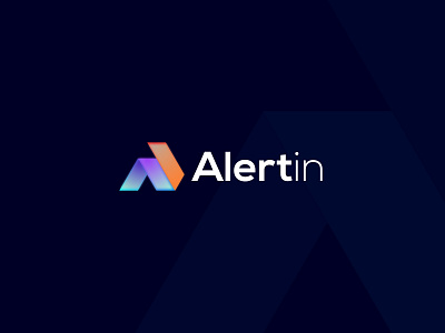 Alertin logo concept ai logo ai logo concept al logo alert in logo alert logo alertin logo app app logo branding design graphic design initial logo logo minimal al logo monogram logo ui vector