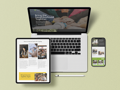 Community Nonprofit Website Design