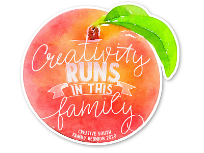 Creativity Sticker for Creative South Conference