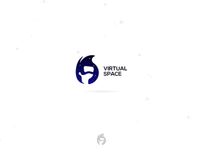 Logo Concept * Virtual Space aztecdesign design gdesignaz icon illustration ios logo minimalistic mobile vector web