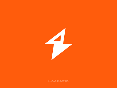 Branding * Lucas Electric - Electrical Materials Factory brand branding electricity graphic design high voltage icon logo logo design logotip recognizable symbol tunder