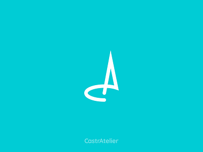 CastrAtelier * Architectural bureau / Branding architects branding design graphic design illustration logo logo design minimalistic vector
