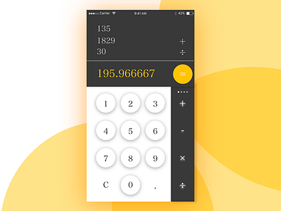 Calculator calculator dailyui