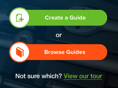 Creating a Guide App app green guide how to ios7 iphone orange