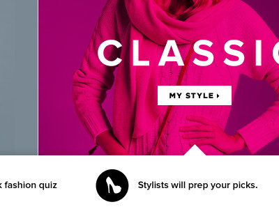 Your Style ecommerce pink retail style