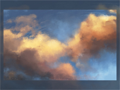 Majestic Clouds art digital art majestic clouds painting photoshop