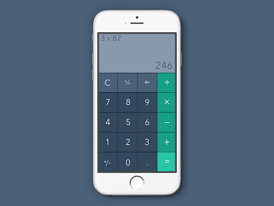 Daily UI #004 | Calculator challenge daily ui ux