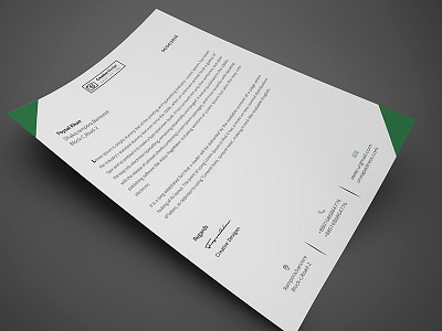 Letterhead Design flyer design letterhead design logo design print design