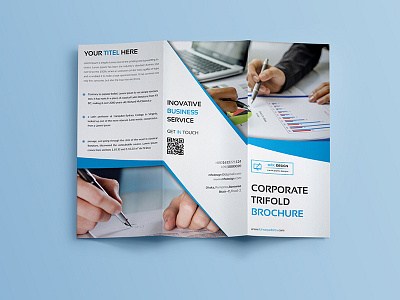 Tri Fold Brochur branding flyer print tri fold brochur