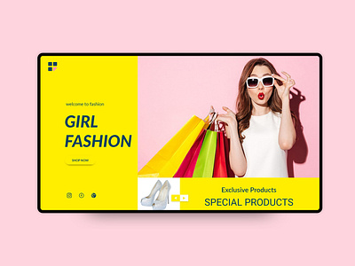 eCommerce Girl Fashion UI