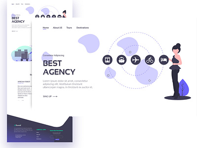 Agency Landing Page