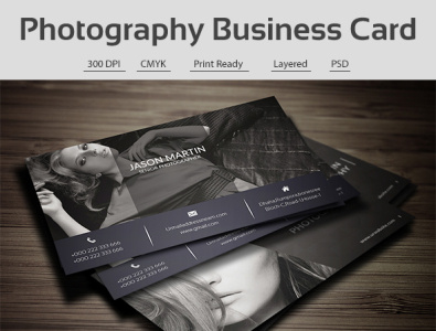 Free Photography Business Card branding business card business card design photographer business card photography photoshop print design psd template