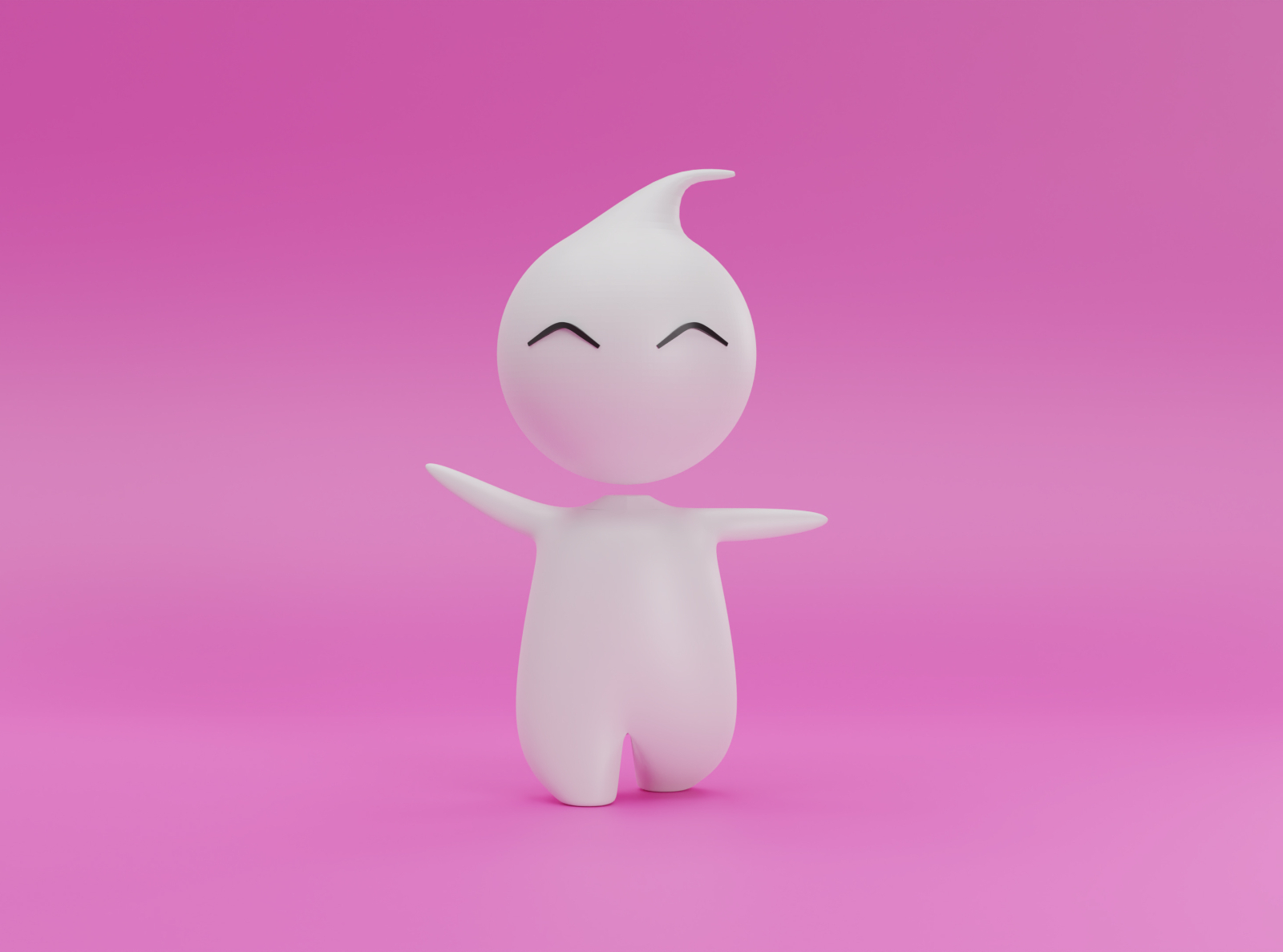 Cute Character in Blender 3D by Bhavin Lathia on Dribbble