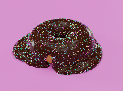 Donut in Blender 3D 3d blender