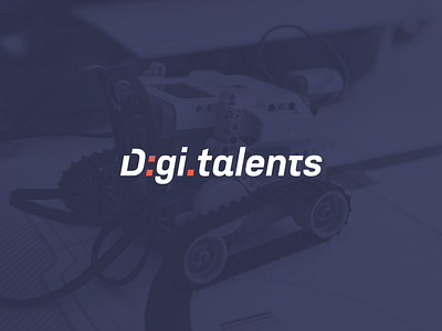 Digitalents Logo digital kids logo logodesign project tech