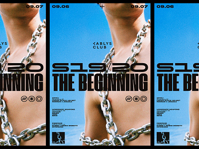 The beginning 19 poster design poster poster art poster design posters type