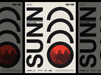 Sunn O poster design poster poster art poster design posters