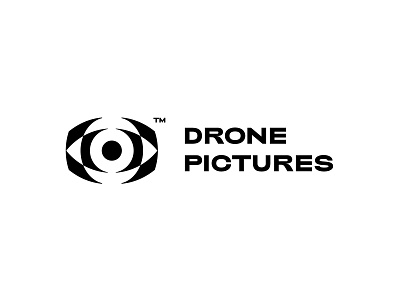 Drone Pictures logo branding brandmark clean design identity logo mark minimal type vector