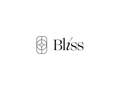 Bliss bliss branding brandmark clean design identity linear design linework logo mark minimal minimalism minimalist minimalist logo modern modern logo serif type typogaphy vector